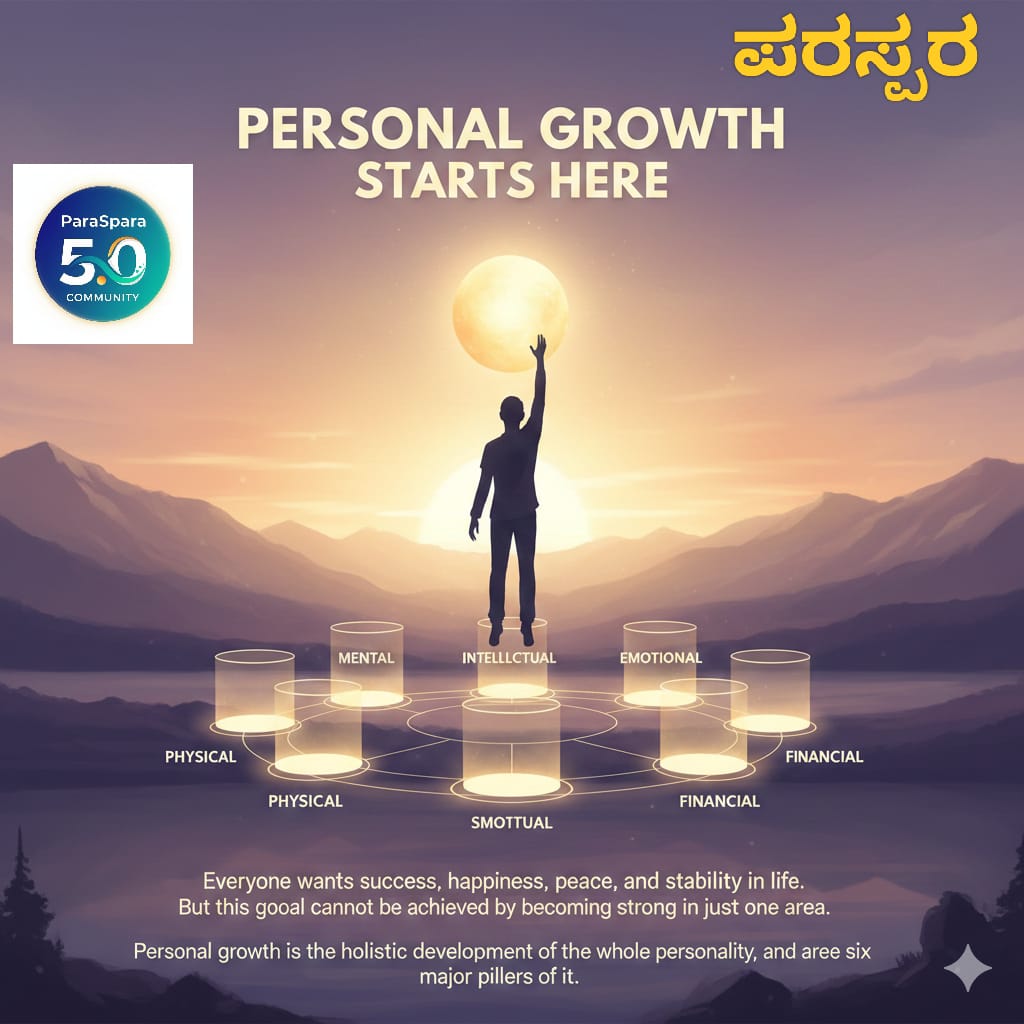 *ವೈಯಕ್ತಿಕ ಬೆಳವಣಿಗೆಯ 6 ಅಸ್ತಂಬಗಳು — ನಿಮ್ಮ ಜೀವನದ ಪೂರ್ಣತೆ ಇಲ್ಲಿಂದ ಆರಂಭವಾಗುತ್ತದೆ*